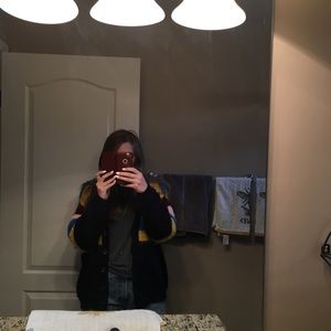 Asos colorful and comfy cardigan